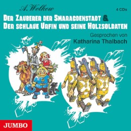 Der Zauberer der Smaragdenstadt & Der schlaue Urfin und seine Holzsoldaten - Cover