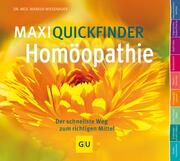 MaxiQuickfinder Homöopathie - Cover
