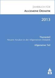 Jahrbuch für Allgemeine Didaktik 2013