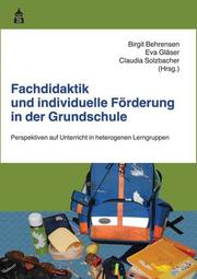 Fachdidaktik und individuelle Förderung in der Grundschule - Cover