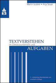 Textverstehen im Literaturunterricht und Aufgaben - Cover