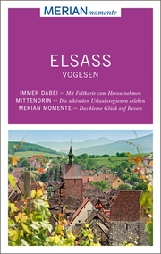 MERIAN momente Reiseführer Elsass Vogesen - Cover