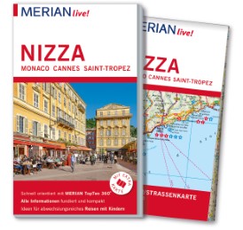 MERIAN live! Reiseführer Nizza Monaco Cannes Saint-Tropez - Cover