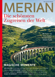 MERIAN Die schönsten Zugreisen der Welt - Cover