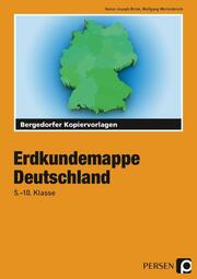 Erdkundemappe Deutschland - Cover