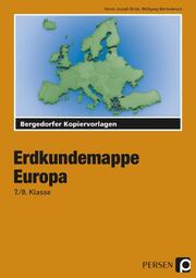 Erdkundemappe Europa - Cover