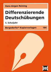 Differenzierende Deutschübungen - 5.Klasse - Cover