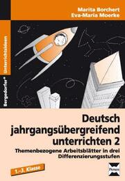 Deutsch jahrgangsübergreifend unterrichten 2 - Cover