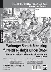 Marburger Sprach-Screening für 4- bis 6-jährige Kinder (MSS) - Cover