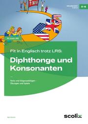 Fit in Englisch trotz LRS: Diphtonge und Konsonanten - Cover