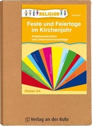 Feste und Feiertage im Kirchenjahr - Klasse 3/4 - Cover