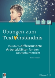 Übungen zum Textverständnis Klasse 5/6 - Cover