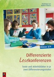 Differenzierte Lesekonferenzen - Klasse 3/4 - Cover