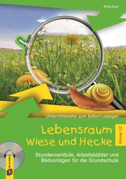 Lebensraum Wiese und Hecke - Klasse 1/2 - Cover