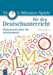 55 5-Minuten-Spiele für den Deutschunterricht - Cover
