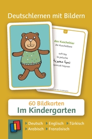 Im Kindergarten - 60 Bildkarten - Cover