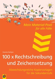 100 x Rechtschreibung und Zeichensetzung - Cover