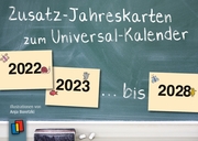 Zusatz-Jahreskarten zum Universal-Kalender 2022-2028