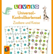 Universal-Kontrollkartenset - Zootiere und Kreise