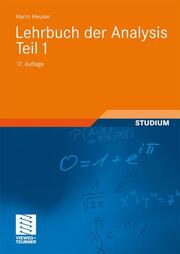 Lehrbuch der Analysis 1
