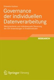 Governance der individuellen Datenverarbeitung - Cover