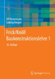 Frick/Knöll Baukonstruktionslehre 1 - Abbildung 1