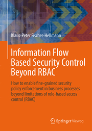 Information Flow Based Security Control Beyond RBAC - Cover