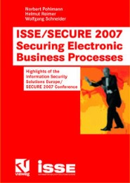ISSE/SECURE 2007 Securing Electronic Business Processes - Abbildung 1