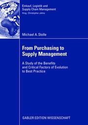 From Purchasing to Supply Management - Cover