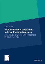 Multinational Companies in Low-Income Markets - Cover