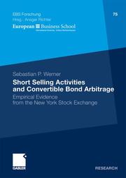 Short Selling Activities and Convertible Bond Arbitrage