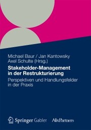 Stakeholder Management in der Restrukturierung - Cover