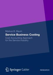 Service Business Costing - Cover