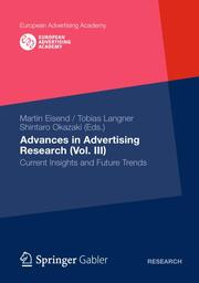 Advances in Advertising Research (Vol.III)