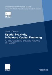 Spatial Proximity in Venture Capital Financing - Cover