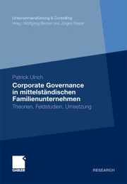 Corporate Governance in mittelständischen Familienunternehmen - Cover