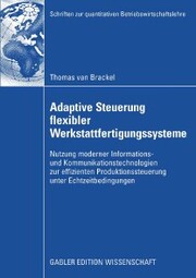 Adaptive Steuerung flexibler Werkstattfertigungssysteme - Cover