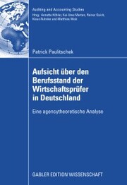 Aufsicht über den Berufsstand der Wirtschaftsprüfer in Deutschland - Cover