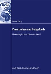 Finanzkrisen und Hedgefonds - Cover