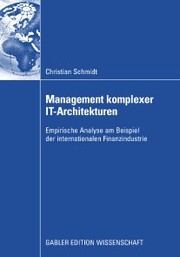 Management komplexer IT-Architekturen - Cover
