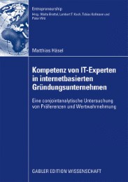 Kompetenz von IT-Experten in internetbasierten Gründungsunternehmen - Abbildung 1