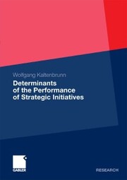 Determinants of the Performance of Strategic Initiatives - Cover