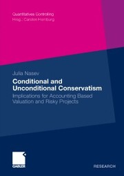 Conditional and Unconditional Conservatism - Cover