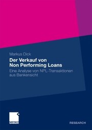 Der Verkauf von Non Performing Loans - Cover
