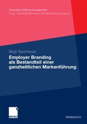 Employer Branding als Bestandteil einer ganzheitlichen Markenführung - Cover
