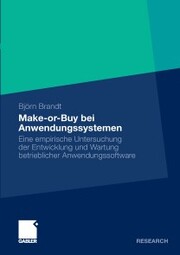 Make-or-Buy bei Anwendungssystemen - Cover