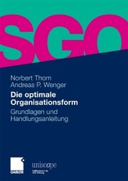 Die optimale Organisationsform - Cover
