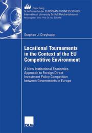 Locational Tournaments in the Context of the EU Competitive Environment