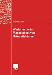 Wertorientiertes Management von IT-Architekturen - Cover