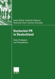 Hochschul-PR in Deutschland - Cover